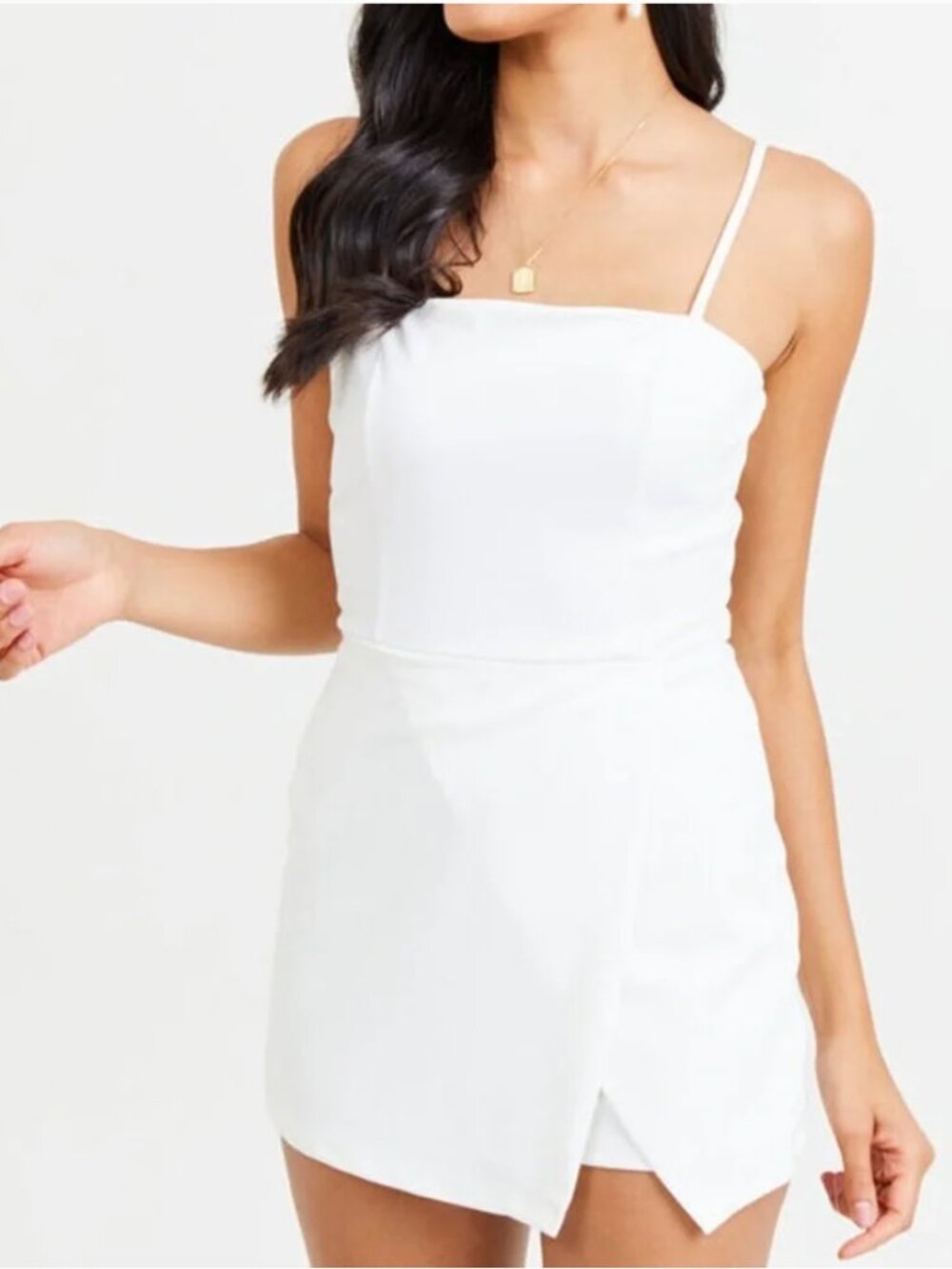 Altar'd State Women's White Romper - Small